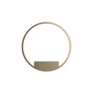 Lampy ścienne - Kinkiet ścienny Rim mosiężno-złoty LED 37W 3000K 1800lm ring wym: 60 x 60 x 60 cm aluminium IP20 Maytoni - miniaturka - grafika 1