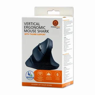 Powerton Mysz SHARK - Myszki - miniaturka - grafika 6