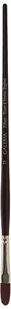 Winsor & Newton 5732012 Galeria pędzel akrylowy, z włókien syntetycznych, idealna kontrola grubszego nanoszenia farby, długi trzonek, pędzel Filbert nr 12, 12 mm - Pędzle - miniaturka - grafika 1