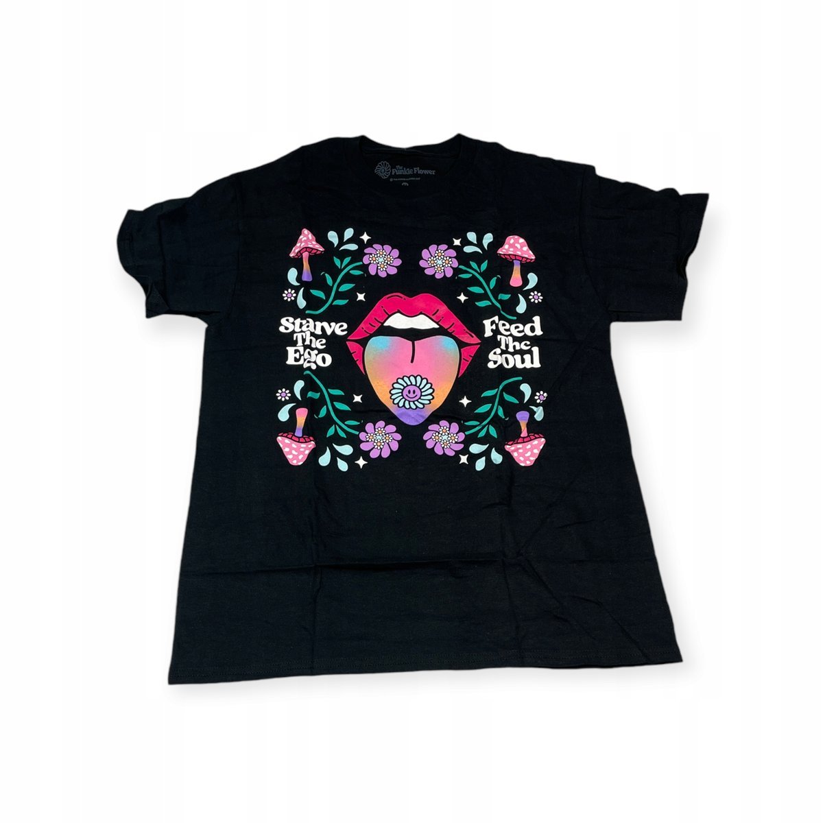 Koszulka T-shirt męski okrągły dekolt SPENCER'S THE FUNKIE FLOWER M