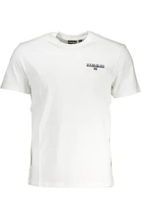 NAPAPIJRI T-SHIRT Z KRÓTKIM RĘKAWEM MĘSKI BIAŁY - Napapijri - Koszulki i topy damskie - miniaturka - grafika 1
