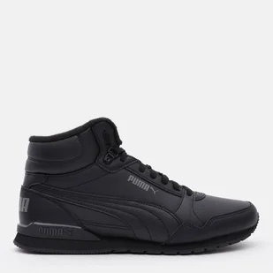 Jesienne trzewiki młodzieżowe chłopięce Puma ST Runner v3 Mid L 38763801 36 (3.5UK) Czarne (4065449538411) - Buty dla chłopców - miniaturka - grafika 1