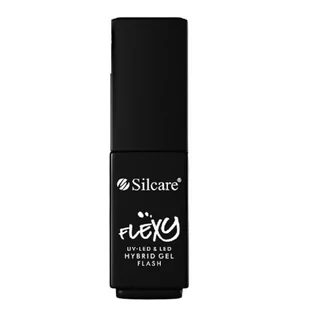 Silcare Flexy Hybrid Gel lakier hybrydowy Flash Red 4.5g - Lakiery hybrydowe - miniaturka - grafika 1