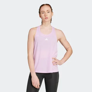 Koszulka fitness damska ADIDAS bez rękawów - Koszulki sportowe damskie - miniaturka - grafika 1