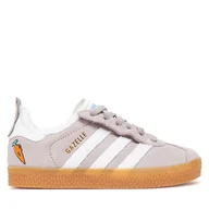 Buty dla chłopców - Sneakersy adidas Gazelle JQ1345 Szary - miniaturka - grafika 1