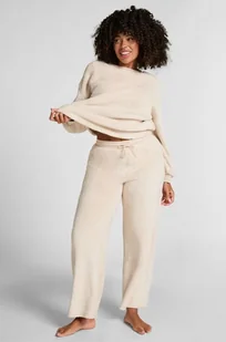 Hunkemöller Spodnie z miękkiego polaru Beżowy - Bielizna nocna - miniaturka - grafika 1