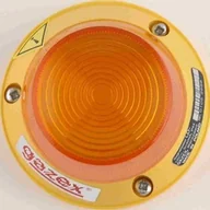 Akcesoria do urządzeń pomiarowych - Sygnalizator optyczny LD-2 lampa ostrzegawcza LED żółta, 12V, IP54 - miniaturka - grafika 1