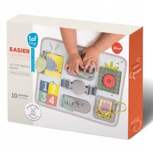 ﻿TAF TOYS Tablica aktywności manipulacyjna Urban Garden - Zabawki interaktywne dla dzieci - miniaturka - grafika 1