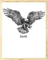 Ramki na zdjęcia - Drewniana ramka na plakat, eko, 30x40 cm - miniaturka - grafika 1