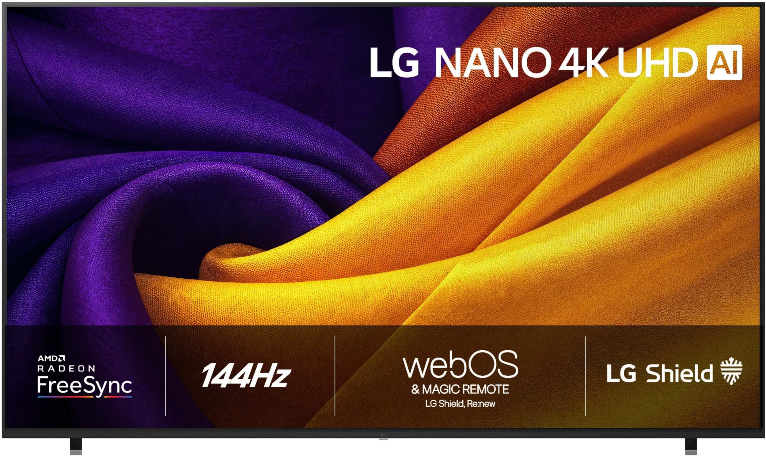 LG NANO AI NU90 98'' 4K UHD LED LCD czarny - 98NU900B6LB.AEUQ