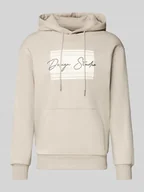Bluzy męskie - Bluza z kapturem o kroju regular fit z mieszanki bawełny - miniaturka - grafika 1