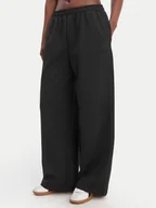 Spodnie sportowe damskie - Reebok Spodnie dresowe Reebok x Ewa Chodakowska Hanna RK25624CCW Czarny Wide Leg - miniaturka - grafika 1