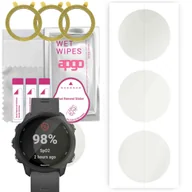 Akcesoria do smartwatchy - 3x Folia hydrożelowa MATOWA do Garmin Watch Forerunner 245 - apgo Smartwatch Hydrogel MATTE Protection Ochrona na ekran smartwatcha - miniaturka - grafika 1