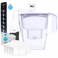 Dzbanki filtrujące - Dzbanek Dafi Mila 3L Led + 8 Wkład Unimax Do Wody - miniaturka - grafika 1