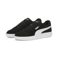 Buty trekkingowe dziecięce - Młodzieżowe sneakersy Smash 3.0 Suede PUMA Black White - miniaturka - grafika 1