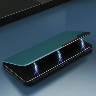 Eco Leather View Case elegancki futerał etui z klapką i funkcją podstawki Huawei P40 Pro pomarańczowy - Etui i futerały do telefonów - miniaturka - grafika 5