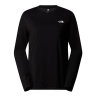 Koszulki sportowe damskie - Koszulka The North Face Simple Dome 0A87QPJK31 - czarna - miniaturka - grafika 1