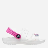Buty dla dziewczynek - Sandały dziecięce Crocs Classic Embellished Sandal TCR207803 24-25 Białe (196265224081) - miniaturka - grafika 1