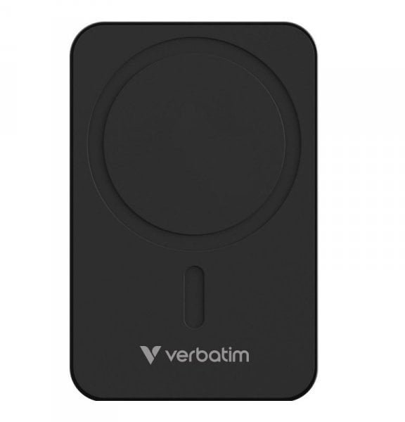 Powerbank Verbatim Charge 'n' Go Essentials Magnetic Wireless 20000mAh USB-C PD 3.0 Black