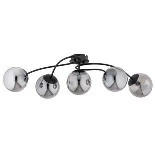 Niecodzienna lampa sufitowa w czarnym kolorze AL 63241 z serii GILIAN - Lampy sufitowe - miniaturka - grafika 1