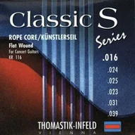 Struny gitarowe  - Thomastik Einzelsaite A5 .031 versilbertes Kupfer, Flatwound auf Seilkern KR31 für Klassikgitarre Classic S Series Rope Core Künstlerseil Satz KR116 656685 - miniaturka - grafika 1