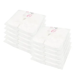 Podkład na zagłówek typu rogal 29cm x 36cm biała włóknina 100szt x 10op - Kosmetyczne akcesoria jednorazowe - miniaturka - grafika 1