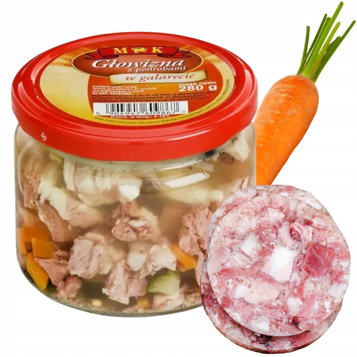 Głowizna W Galarecie MK Tradycyjny Smak Polskiej Kuchni 280g