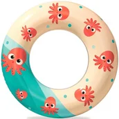 Materace dmuchane i koła do pływania - Dmuchane koło plażowe, do pływania 61 cm FLAMINGI - miniaturka - grafika 1