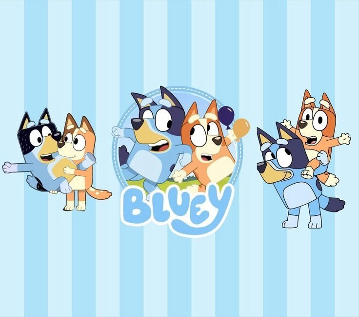 PUZZLE BLUEY BLU PIESEK A3 252 el z Nadrukiem + IMIĘ #26
