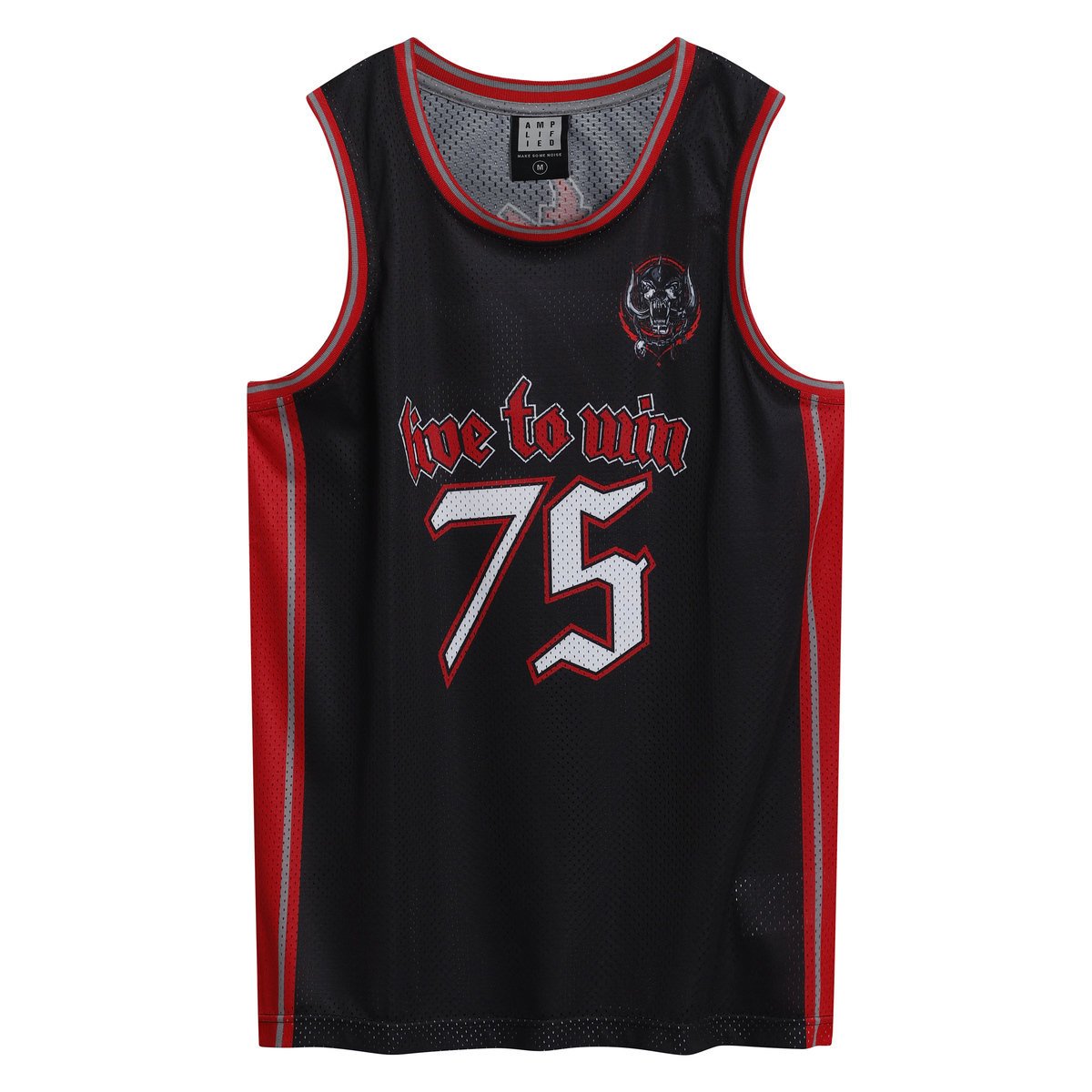 Koszulka Bez Rękawów Amplified Motorhead Basketball Vest-XXL