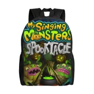 Plecaki - My Singing Monsters Plecak Nastolatek Tornister Płócienny plecak na notebooka Unisex-1846HJ - miniaturka - grafika 1