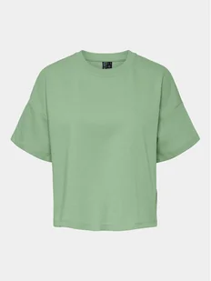 Pieces T-Shirt Chilli Summer 17118870 Zielony Loose Fit - Koszulki i topy damskie - miniaturka - grafika 1