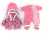 Akcesoria dla lalek - ADAR Ubranko dla lalki bobas 45cm kurteczka 482777 - miniaturka - grafika 1