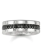 Sygnety - Thomas Sabo Srebrny pierścionek z cyrkoniami - miniaturka - grafika 1