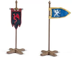 Schleich Zestaw flag 42149 - Figurki dla dzieci - miniaturka - grafika 1