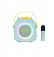 Instrumenty muzyczne dla dzieci - Głośnik Mikrofon Zestaw 2w1 Karaoke Dla Dziecka Dzieci Kidooboo Kidsvoice / Kb23028mnt Miętowy - miniaturka - grafika 1