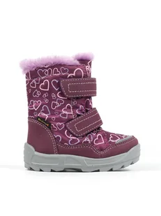 Richter Shoes Kozaki zimowe "Freestyle" w kolorze fioletowym - Buciki dla niemowląt - miniaturka - grafika 1