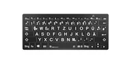 Klawiatury - Logickeyboard LKB-LPWB-BTPC-DE Bluetooth QWERTZ Niemiecki Czarny - miniaturka - grafika 1