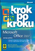 Aplikacje biurowe - Microsoft Office 2007. Krok po Kroku + CD - miniaturka - grafika 1