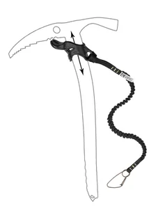 Lonża do czekana Grivel Easy Slider Light Plus - Sprzęt wspinaczkowy - miniaturka - grafika 1