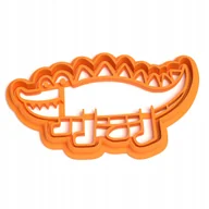 Formy do ciast - Foremka ciastek Krokodyl Zwierzęta Wykrawacz - miniaturka - grafika 1