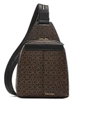 Torebki damskie - Calvin Klein Damski plecak Myra Convertible Sling, Brązowy/khaki/czarny, Rozmiar Uniwersalny - miniaturka - grafika 1
