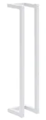 Wieszaki łazienkowe - Biały nowoczesny stojak na ręczniki Z9-B82 - miniaturka - grafika 1