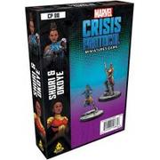 Gry bitewne - Fantasy Flight Games Marvel Crisis Protocol Shuri and Okoye 112770 - miniaturka - grafika 1