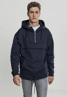 Bluzy męskie - bluza SWEAT PULL OVER HOODY navy, kangurka z kapturem-XXL - miniaturka - grafika 1