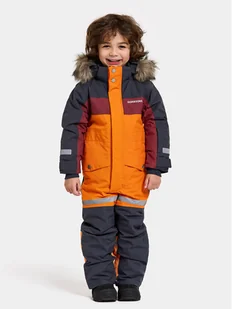 Didriksons Kombinezon zimowy Bjärven 505466 Pomarańczowy Regular Fit - Kombinezony dla dzieci - miniaturka - grafika 1