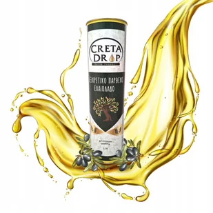 Greek Extra Virgin Olive Oil Creta Drop – 1L NEW HARVEST - Zdrowa żywność - miniaturka - grafika 1