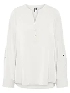 Bluzki damskie - Vero Moda Bluzka w kolorze białym - miniaturka - grafika 1