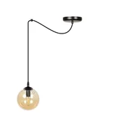 Lampy sufitowe - Emibig GIGI 1 BL MIODOWY 938/1 lampa wisząca 1x40W/E14 IP20 938/1 - miniaturka - grafika 1