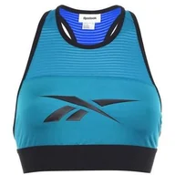 Biustonosze - Reebok WOR, stanik sportowy, kolor morski, Rozmiar XS - miniaturka - grafika 1
